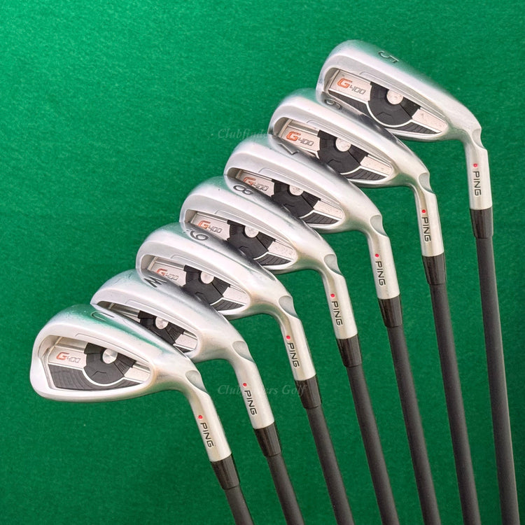Ping G400 Red Dot 5-UW Iron Set Ping Alta CB AWT Graphite Regular