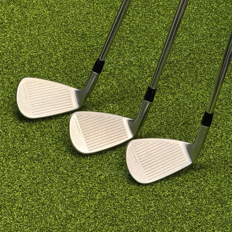 Tour Edge Exotics C721 VibRcor 4-PW Iron Set Dynamic Gold 105 S300 Steel Stiff