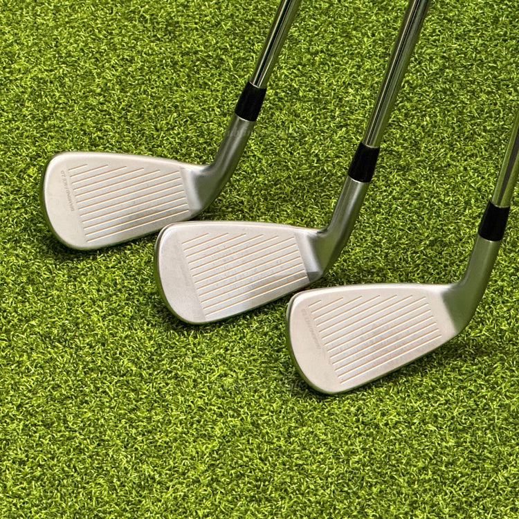 Tour Edge Exotics C721 VibRcor 4-PW Iron Set Dynamic Gold 105 S300 Steel Stiff
