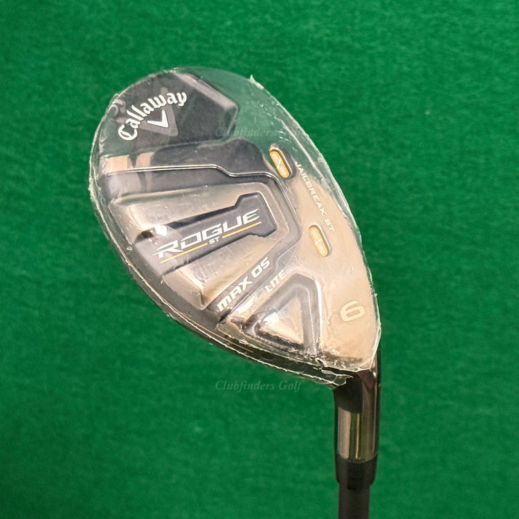 NEW Callaway Rogue ST Max OS Lite 6 Hybrid Cypher Sixty 6.0 Graphite Stiff