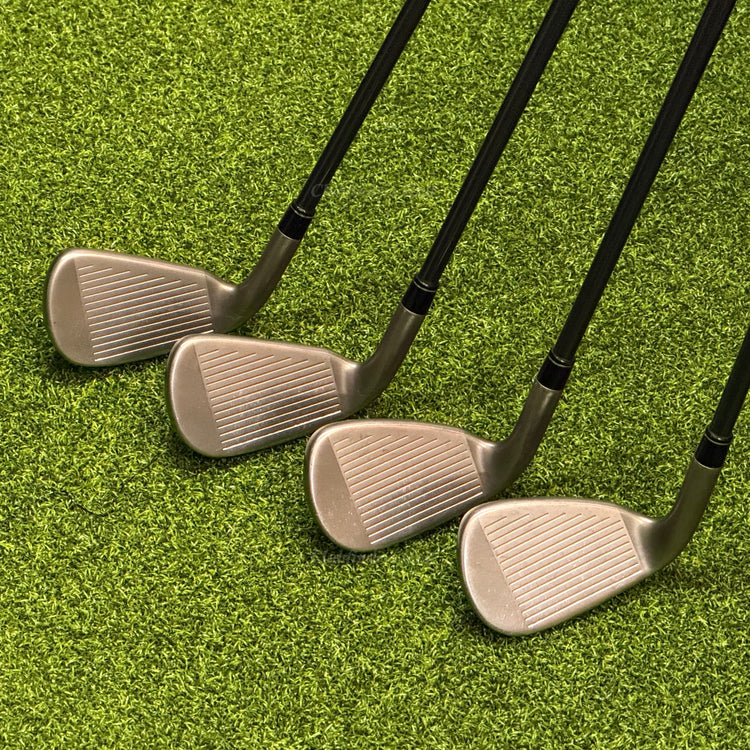 TaylorMade AeroBurner Combo 4H,5H 6-PW Iron Set REAX 60/70 Graphite Regular