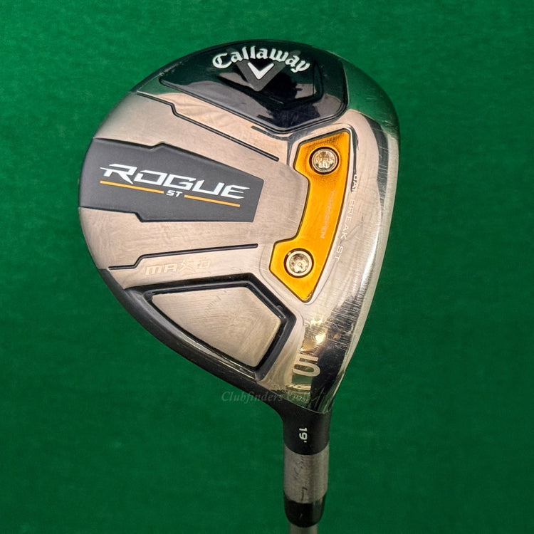 Callaway Rogue ST MAX D 19° Fairway Wood 5 Fujikura Air Speeder 50-A Seniors