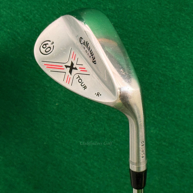 Callaway X Tour Chrome 60-9 60° Lob Wedge Callaway X Tour Steel Wedge Flex