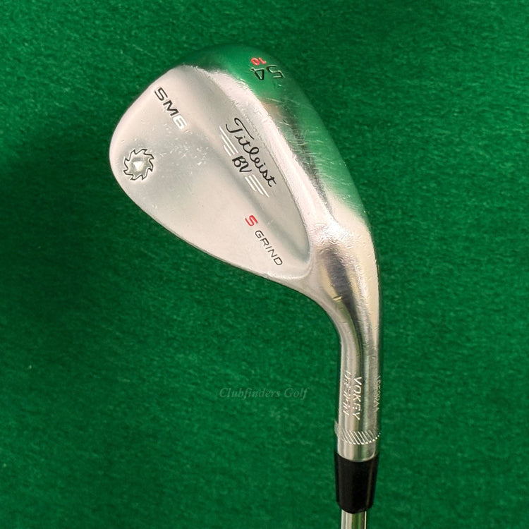 Titleist Vokey SM6 Chrome 54-10S 54° Sand Wedge Vokey Design Steel Wedge Flex