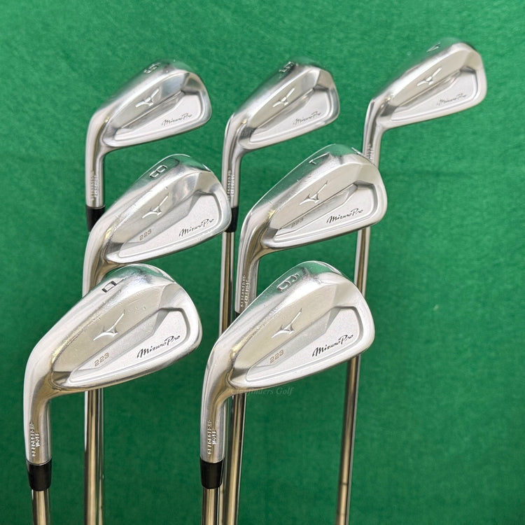 LH Mizuno Pro 223 Forged 4-PW Iron Set NS Pro Modus 3 Tour 115 Steel Stiff