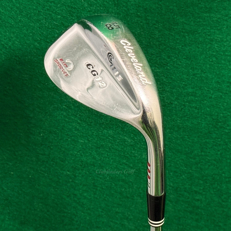Cleveland CG12 Chrome 58-14 58° Lob Wedge Dynamic Gold Steel Wedge Flex