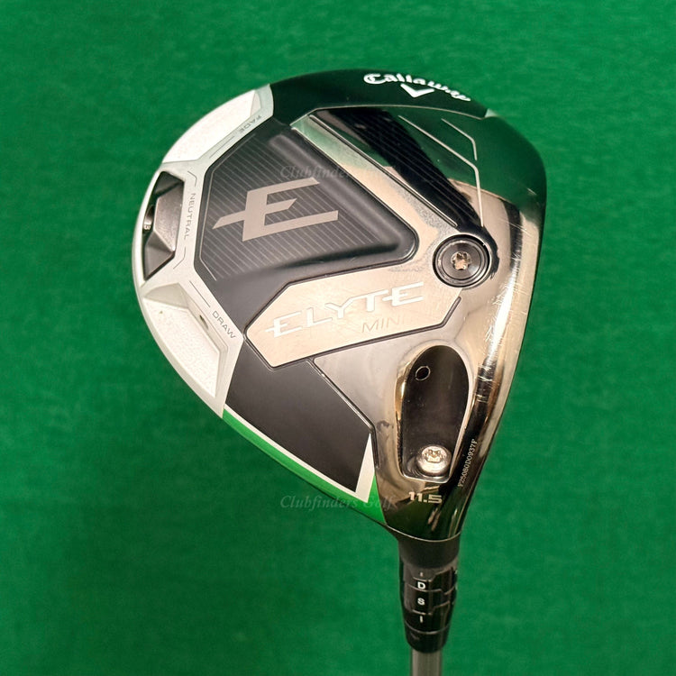 Callaway ELYTE Mini Driver 11.5° Driver Project X Denali Blue 6.0 60g Stiff w/HC
