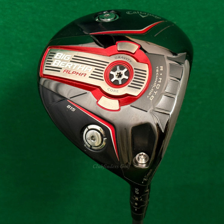 TOUR ISSUE Callaway Big Bertha Alpha 815 "TC" 9° Driver HZRDUS Smoke 6.0 Stiff