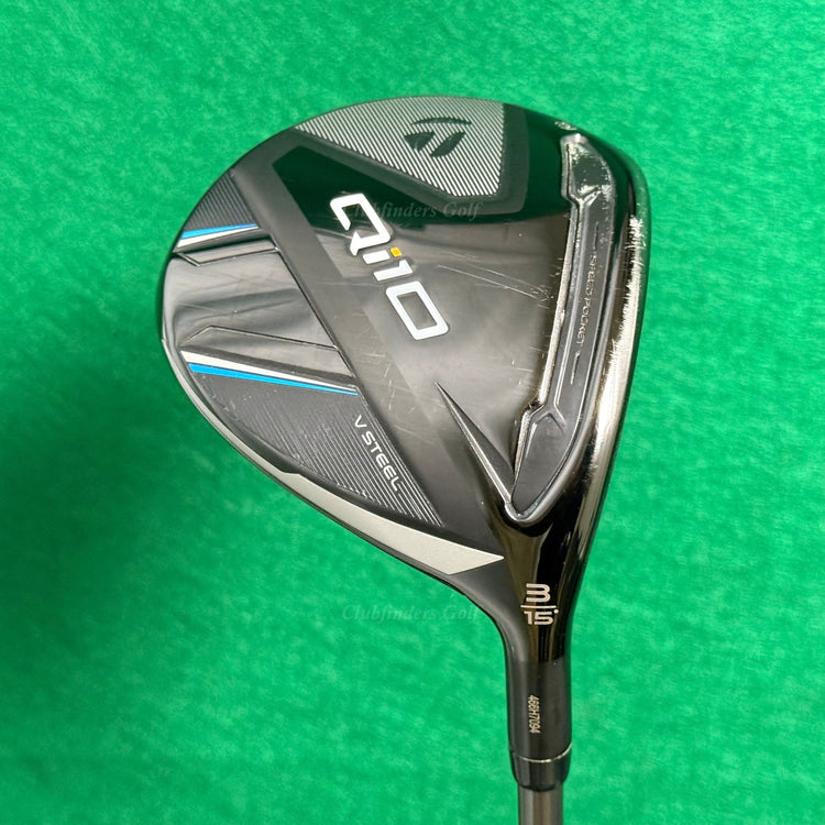 TaylorMade Qi10 V-Steel 15° Fairway Wood 3 Tensei TM 50 Regular w/HC *Read*