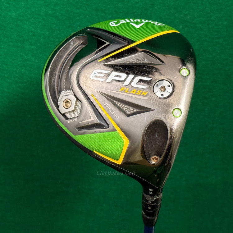 Callaway EPIC Flash Sub Zero 9.0° Driver Even Flow Riptide CB 6.0 Stiff w/ HC