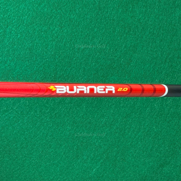 TaylorMade Burner 2.0 High Polish 4-AW Iron Set Superfast 65 Graphite Seniors
