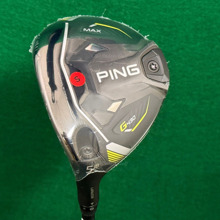 NEW LH Ping G430 MAX 18° Fairway Wood 5 Ping Alta CB 65 Graphite Stiff w/ HC