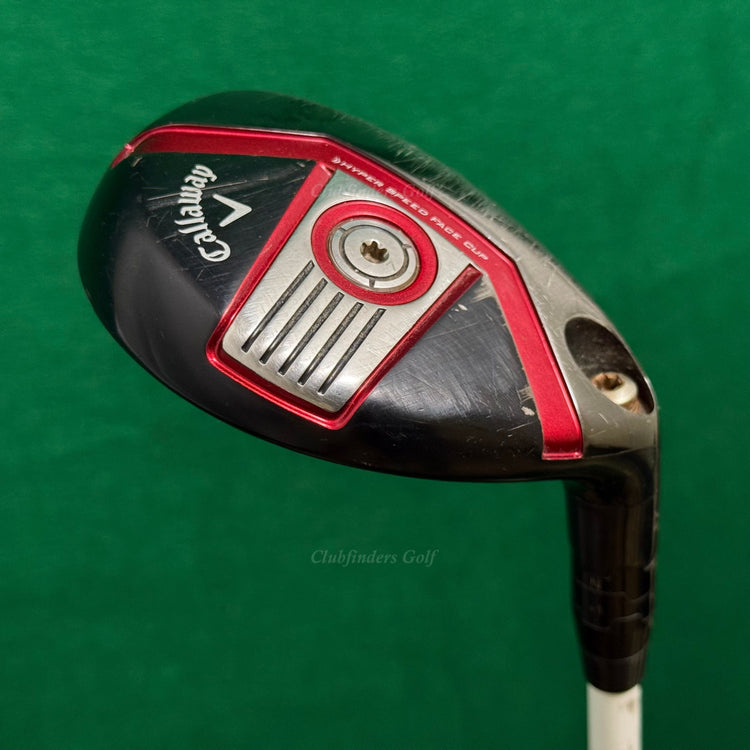 Callaway Big Bertha Alpha 815 23° Hybrid Fujikura Speeder Graphite Stiff *READ*
