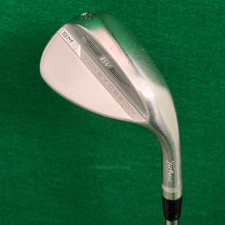 Titleist Vokey SM8 Chrome 58-12D 58° Lob Wedge Vokey Design Steel Wedge Flex