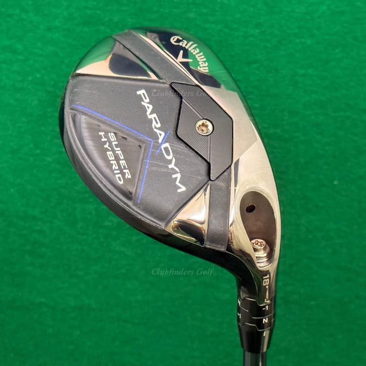 Callaway Paradym Super Hybrid 18° Hybrid UST Recoil DART 75 F4 Stiff w/ HC
