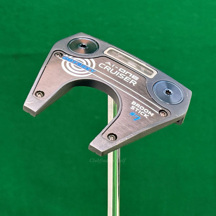 Odyssey Ai-ONE Cruiser #7 Broomstick CS 46.5" Mallet Putter SL200 w/ HC