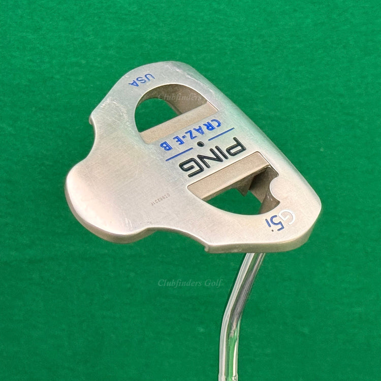 Ping G5i Craz-E Black Dot 35" Double-Bend Heel-Shafted Putter w/Super Stroke