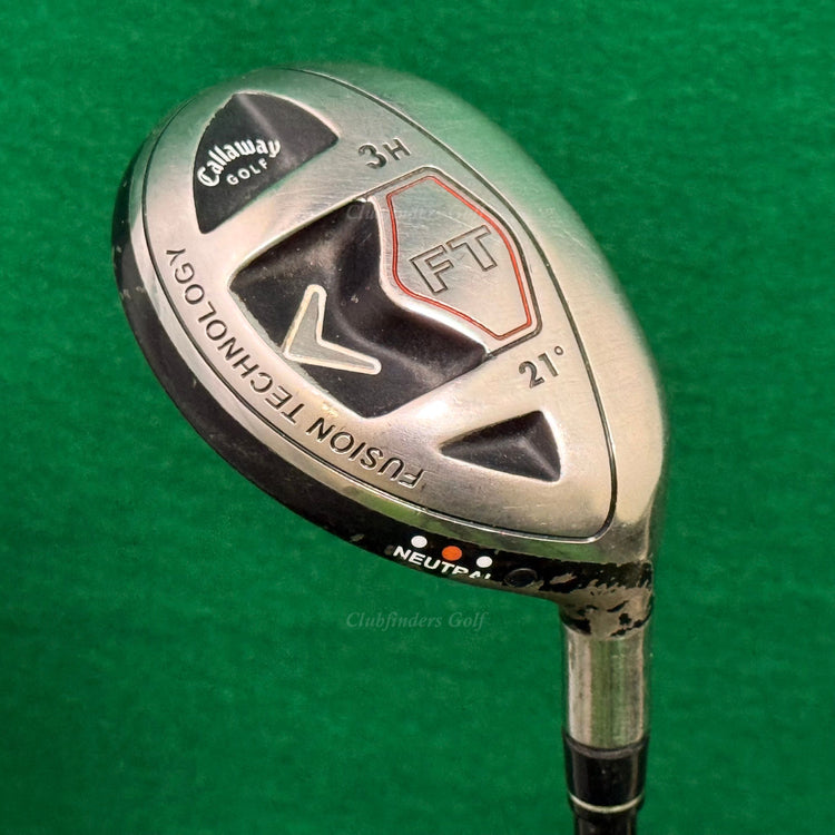 Callaway FT 2008 Neutral 21° 3 Hybrid Fujikura Fit-On M Graphite Stiff