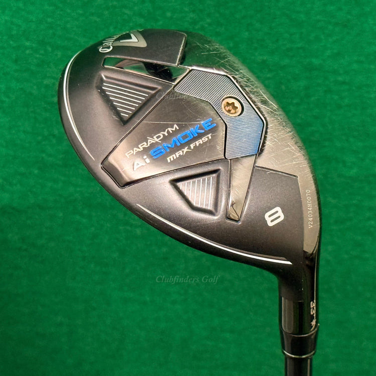 Callaway Paradym Ai Smoke Max Fast 33°* 8 Hybrid Tensei Blue 40-R2 Seniors