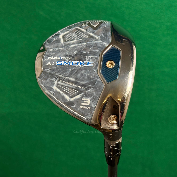 Callaway Paradym Ai Smoke Max 15° Fairway 3 Wood Tensei AV Series Regular w/HC
