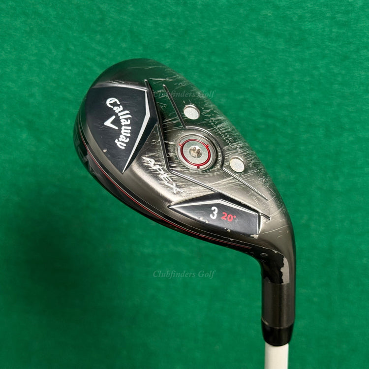 Callaway Apex 2019 20° 3 Hybrid Aldila Rogue 95 MSI 85H Stiff W/Hc *Dent*