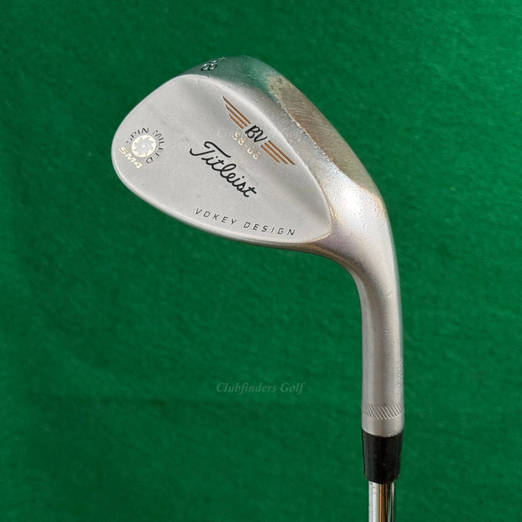Titleist Vokey SM4 Tour Chrome 58-06 58° Lob Wedge KBS Tour Steel Stiff