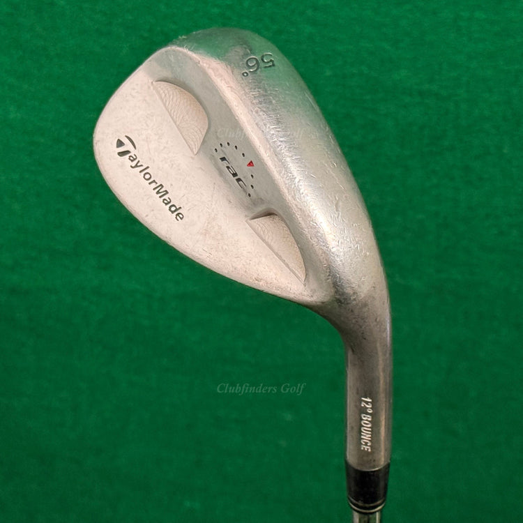 TaylorMade RAC Chrome 56-12 56° Sand Wedge TaylorMade RAC Steel Wedge Flex