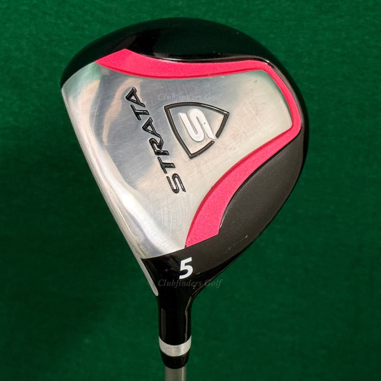 LH Lady Callaway Golf Strata Fairway 5 Wood Factory Graphite Ladies Flex