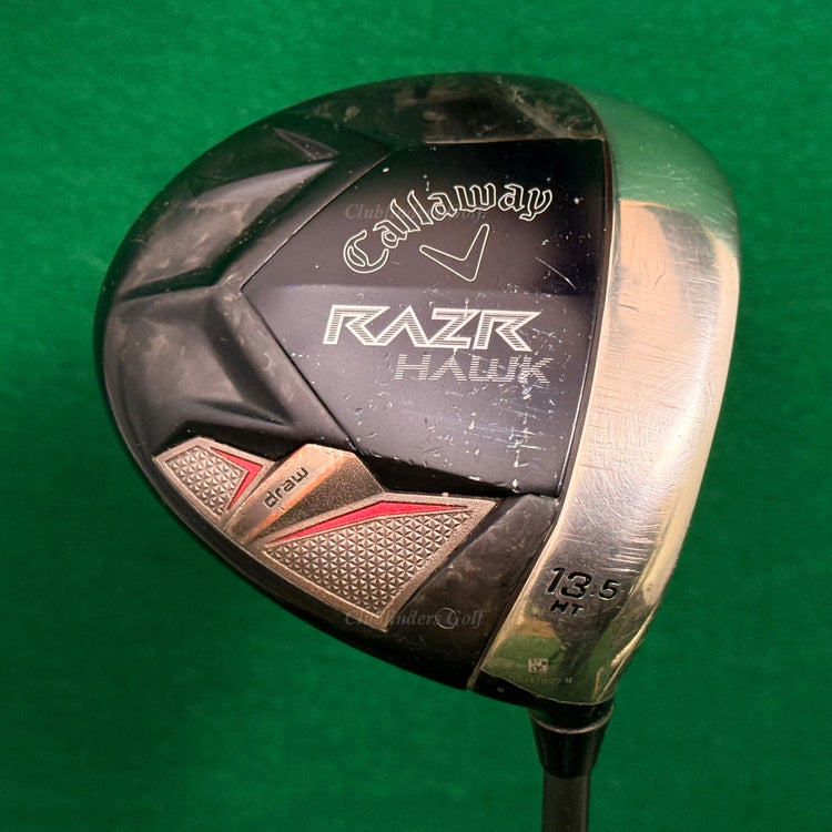 Callaway RAZR Hawk Draw HT-13.5° Driver Aldila RIP 60-A Graphite Seniors w/ HC