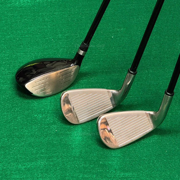 Lady Callaway Golf Srata Plus 5H-PW, SW Iron Set Factory Graphite Ladies w/ HC