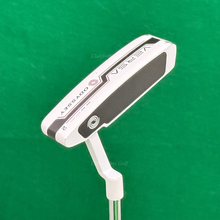 Odyssey Versa #2 White 35.25" Plumbers-Neck Blade Putter w/ Super Stroke