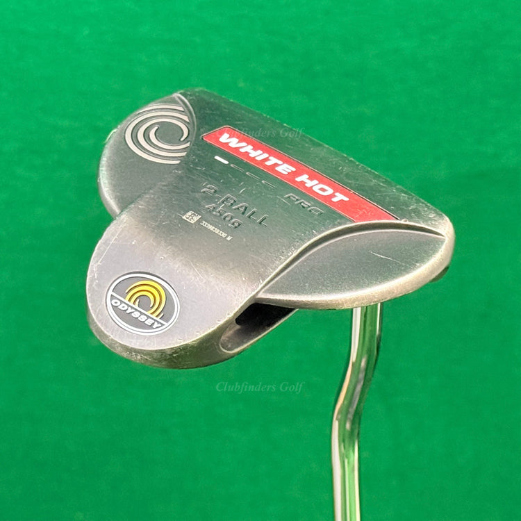 Odyssey White Hot Pro 2-Ball Black 44.5" DB 450g Long Mallet Putter Golf Club