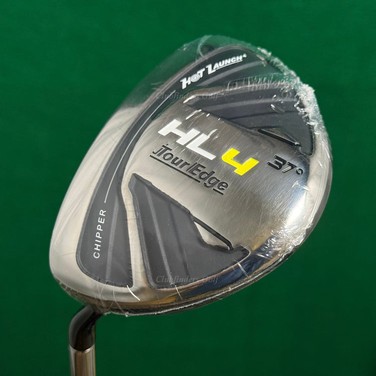 NEW LH Tour Edge HL4 Hot Launch 4 37° Chipper Wedge Factory HL4 Steel Wedge w/HC