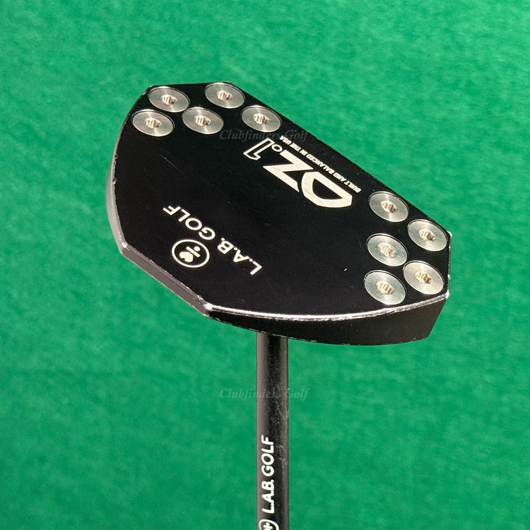 LAB Golf 2025 OZ.1 Custom Black 38" CS Putter ACCRA x Black w/Super Stroke & HC