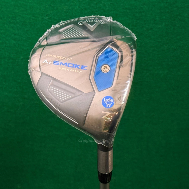 NEW Callaway Paradym Ai Smoke Max Fast 22° Fairway 7 Air Speeder 50 Seniors w/HC