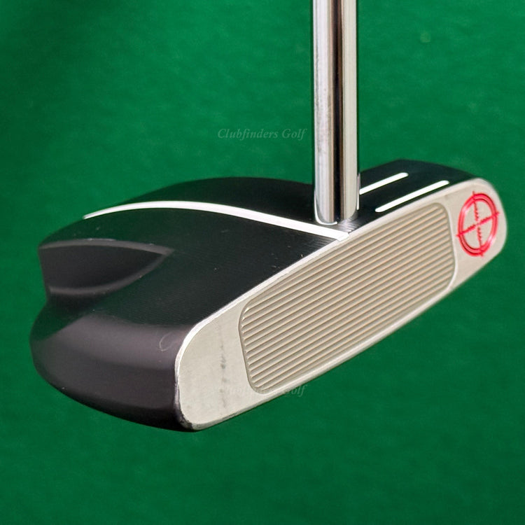 SeeMore SBc Black Broomstick 45" Milled Long Mallet Putter Golf Club