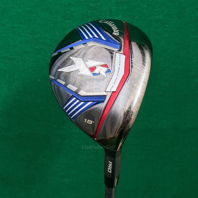 Callaway XR Pro 18° Fairway Wood Project X LZ15 5.5 75g Graphite Regular