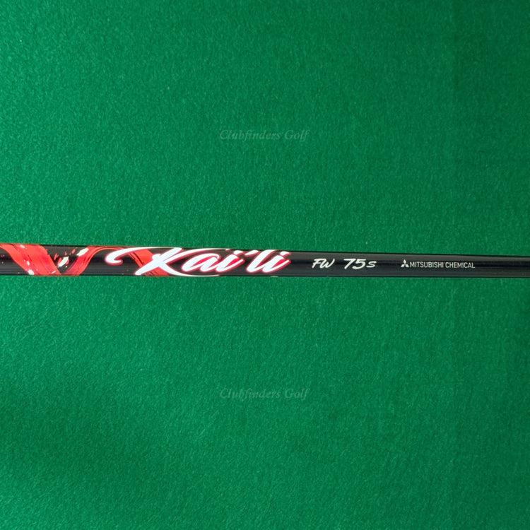 TayorMade Stealth 2 Plus 15° Fairway Wood 3 Mitsubishi Kai'li FW 75s Stiff w/ HC