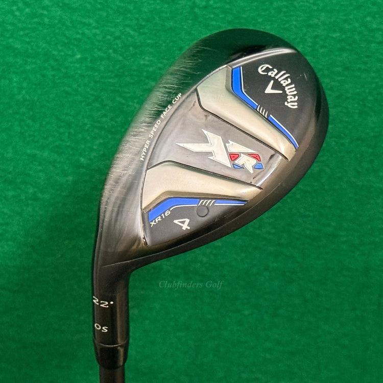 LH Callaway XR16 OS 22° 4 Hybrid Mitsubishi Fubuki AT 55-R Graphite Regular w/HC