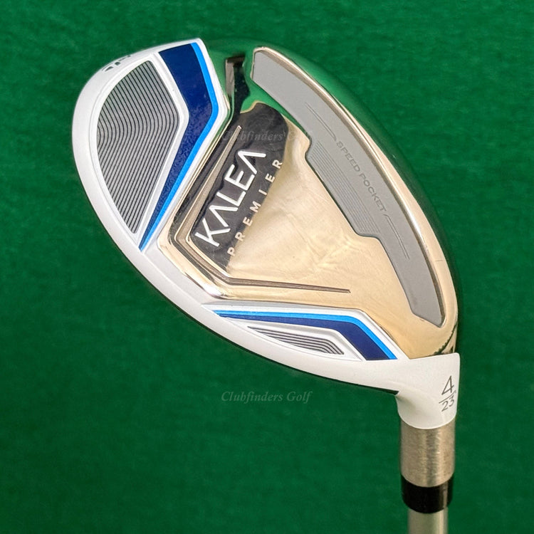 Lady TaylorMade Kalea Premier 23° 4 Hybrid Kalea 40-L Graphite Ladies w/HC