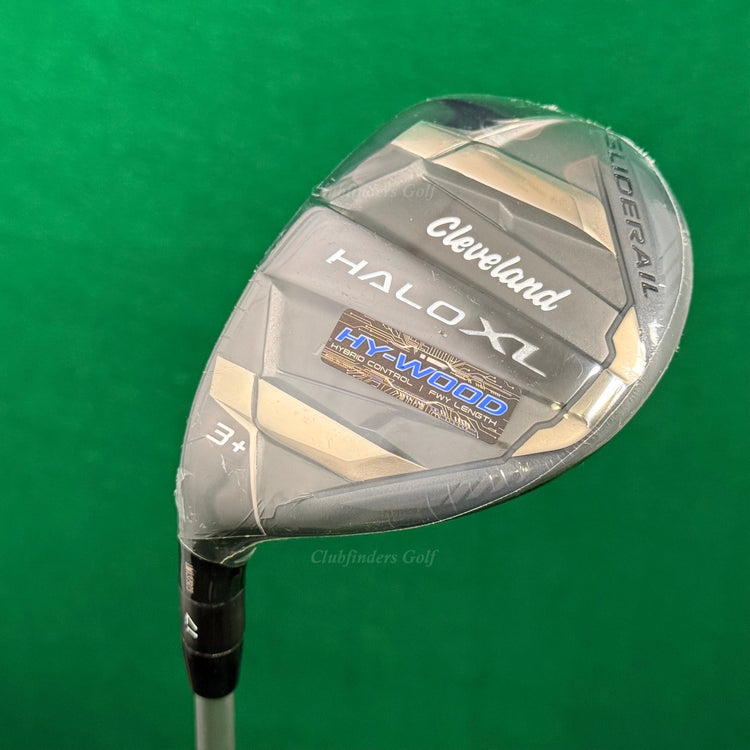 NEW LH Cleveland Launcher Halo XL 17° 3+ Hy-Wood Ascent 40-S Graphite Stiff w/HC