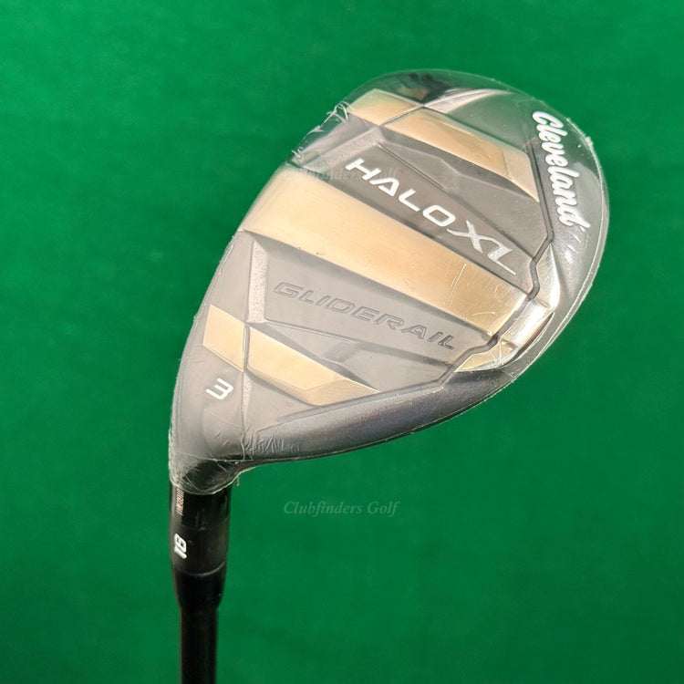 NEW LH Cleveland Launcher Halo XL 18° 3 Hybrid Tensei Blue 65HY-S Stiff w/HC