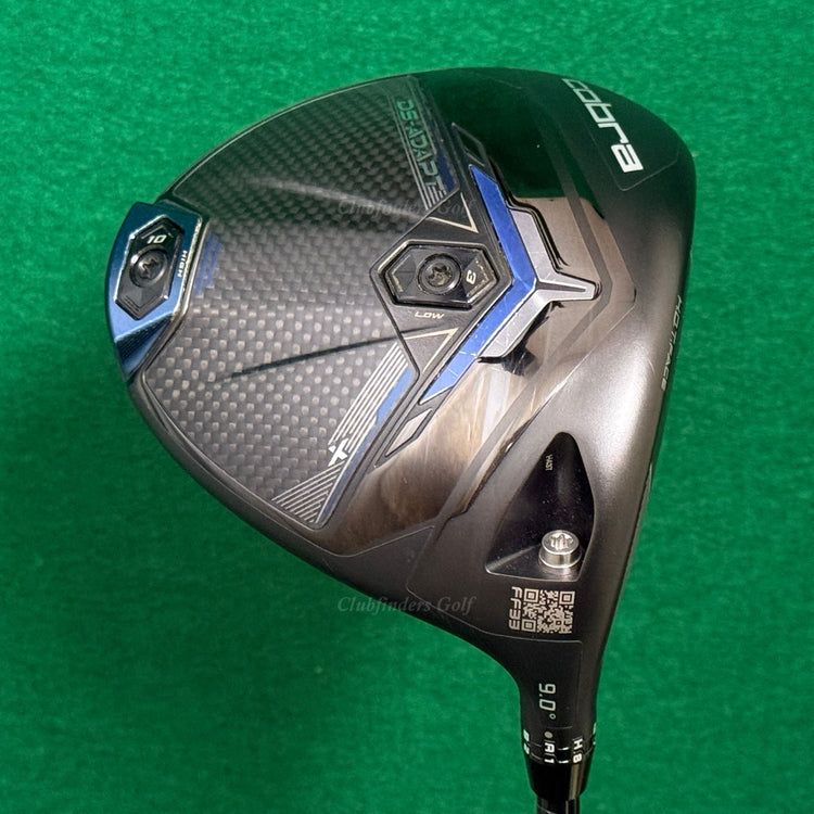 Cobra DS-ADAPT X 9° Driver Mitsubishi Chemical Tensei AV Series 65 Stiff w/ HC
