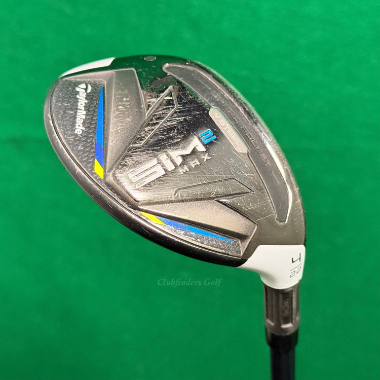 TaylorMade SIM 2 MAX Rescue 22° 4 Hybrid Ventus Blue 6-R Regular