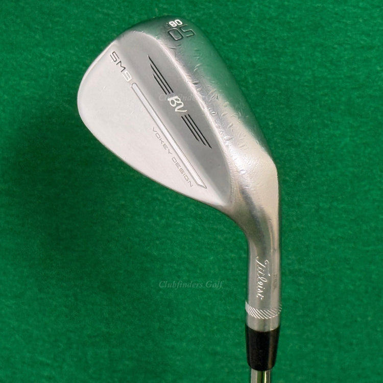 Titleist Vokey SM9 Chrome 50-8F 50° GW Gap Wedge Vokey Design Steel Wedge Flex