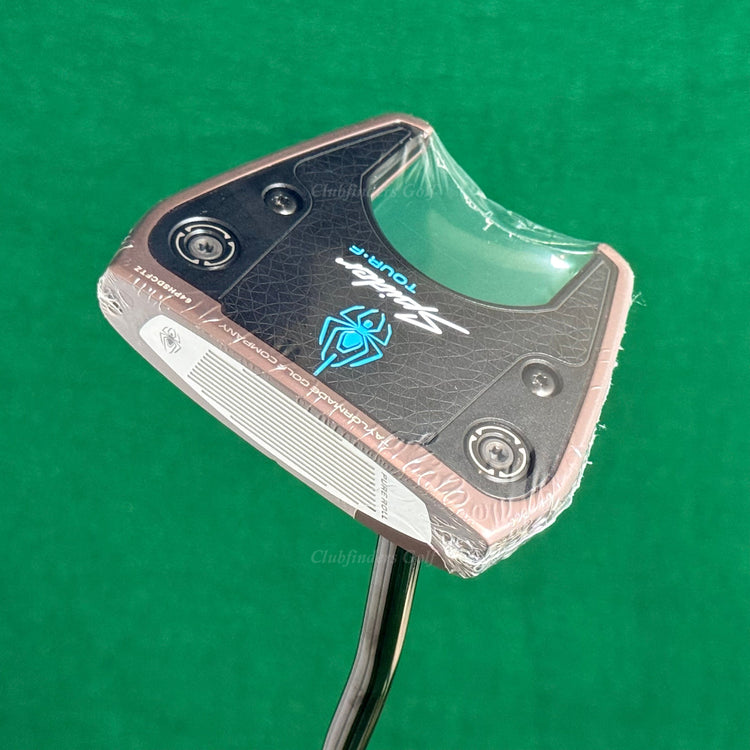 NEW LH TaylorMade Spider Tour-F Torched SL DB 35" Putter KBS w/Super Stroke & HC