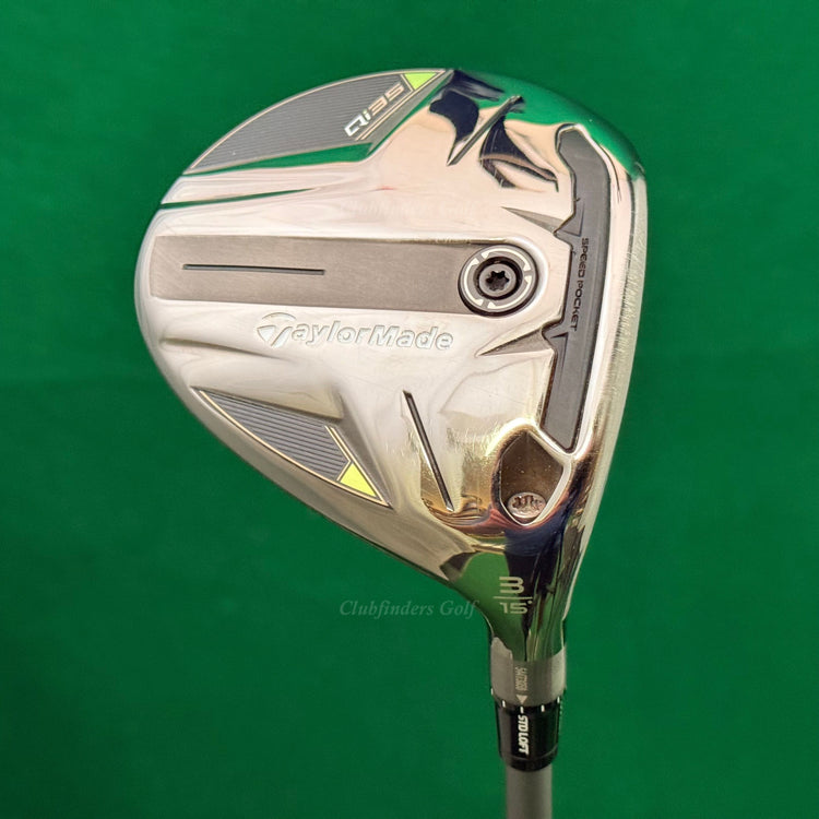 TaylorMade Qi35 15° Fairway Wood 3 Mitsubishi Chemical REAX 45 Regular w/ HC