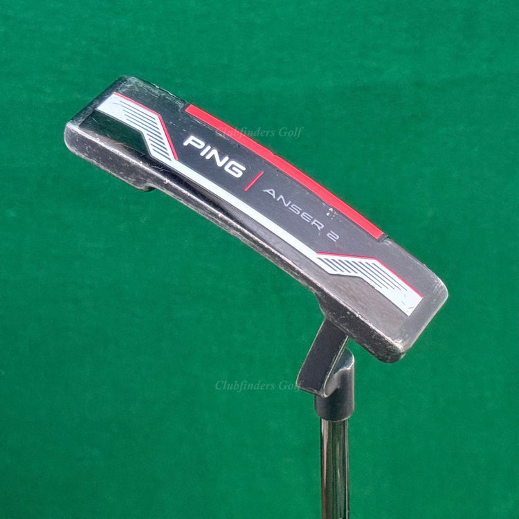 Ping 2021 Anser 2 Black Dot 35" L-Neck Blade Putter Golf Club Karsten w/ HC