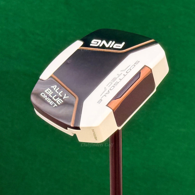 Ping Scottsdale TEC ALLY BLUE ONSET 34" Center-Shaft Putter w/Super Stroke & HC