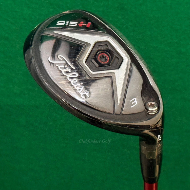 Titleist 915H 21° 3 Hybrid Mitsubishi Bassara 60HYB Hi Graphite Stiff